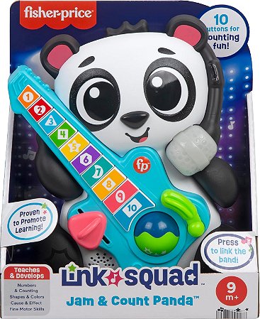 Fisher Price Esquadrão Musical Panda Mattel HYL17