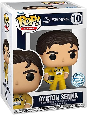 Boneco Funko Pop Racing Lotus Ayrton Senna Candide 11971