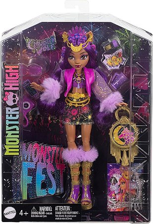 Boneca Monster High Clawdeen Festival de Terror Mattel HXH80