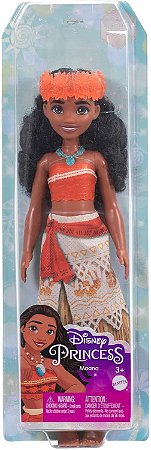 Boneca Moana Disney Princesa Mattel HLW05
