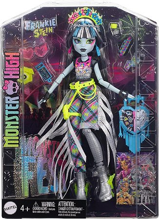 Boneca Monster High Frankie Festival de Terror Mattel HXH79
