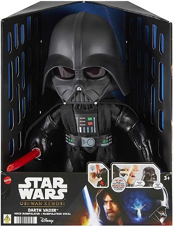 Star Wars Pelúcia Darth Vader com Sons Mattel HJW21