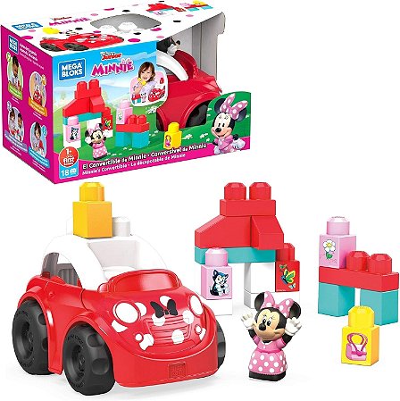 Mega Bloks Conversível Da Minnie Mattel GWF96