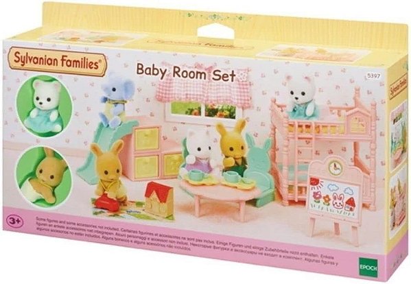Sylvanian Families Conjunto Quarto De Bebê Clássico 5397