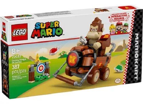 Lego Super Mario Donkey Kong e Dk Jumbo 72033