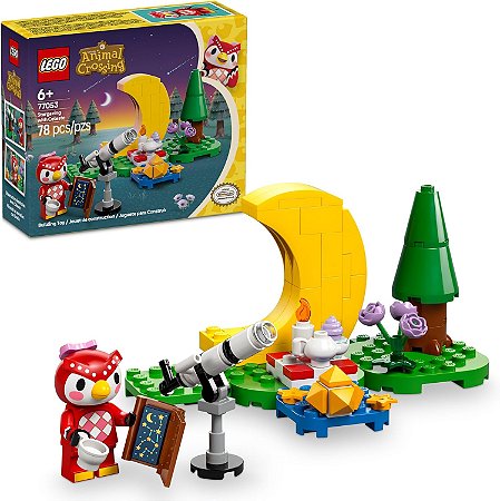 Lego Animal Crossing Admirando Estrelas com Celeste 77053