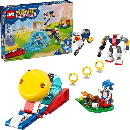 Lego Sonic Batalha Na Fogueira Do Sonic 77001