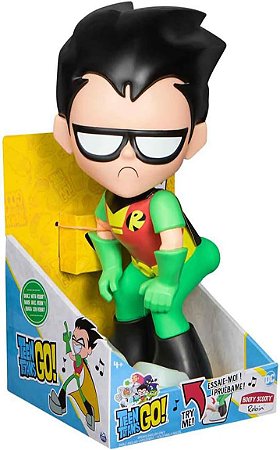 Boneco Interativo Robin com Som Jovens Titãs Sunny 4033