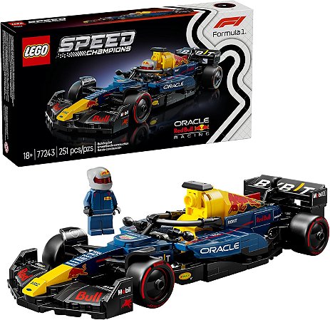Lego Speed Champions Carro De Corrida Oracle Red BulF1 77243