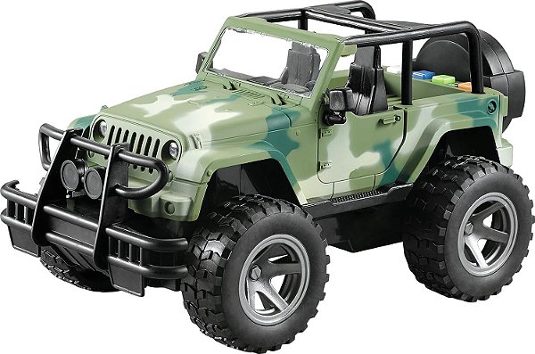 Carro Jipe de Brinquedo Off-Road 4×4 com Fricção Zippy 9274