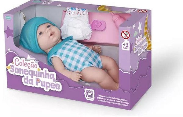 Boneca Coleção Sonequinha Faz Xixi Pupee 1100