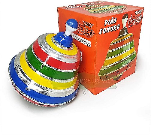 Pião Sonoro Tradicional Brinquedo De Alumínio IMC PS 83