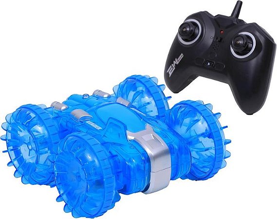 Carro Controle Remoto Amphibious USB Azul Zippy Toys 10301