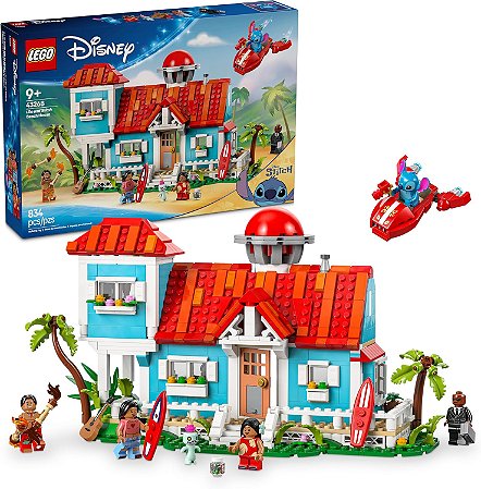 Lego Disney Casa de Praia de Lilo e Stitch 43268