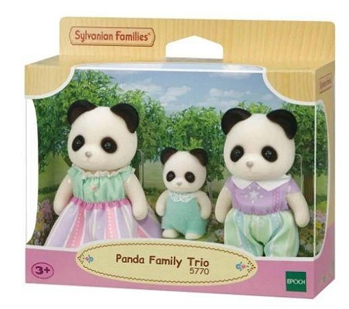 Sylvanian families Trio Familia Dos Pandas Graciosos 5770