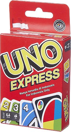 Uno Jogo de Cartas Games Express Mattel JDF56