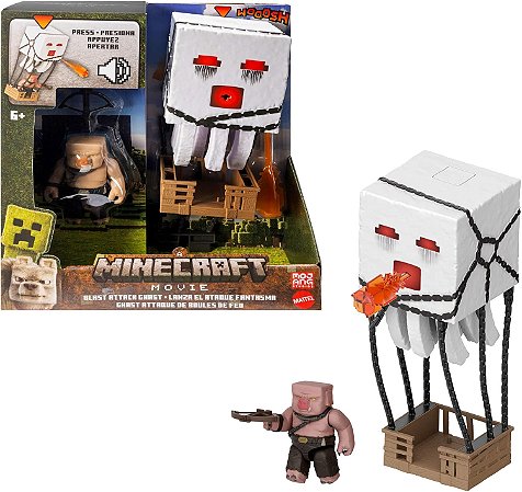 Minecraft Ataque Explosivo do Ghast Mattel JFB69