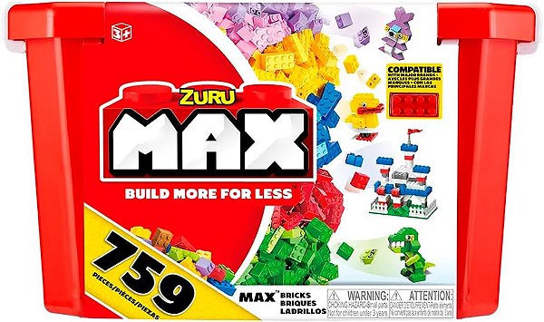 Conjunto De Blocos De Construção Max 759 Peças Candide