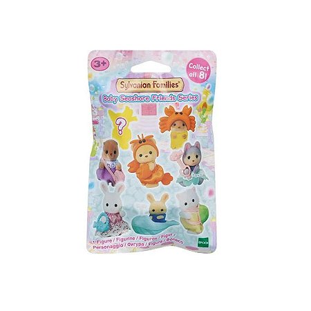 Sylvanian Families Bebê Surpresa Amigos da Beira-mar 5721