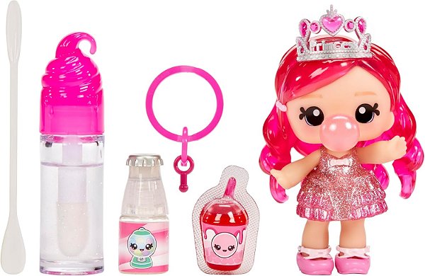 Boneca Yummiland Lipgloss Doll Bianca Bubblegum 120711