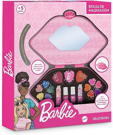 Barbie Bolsa De Maquiagem Multikids BR2421