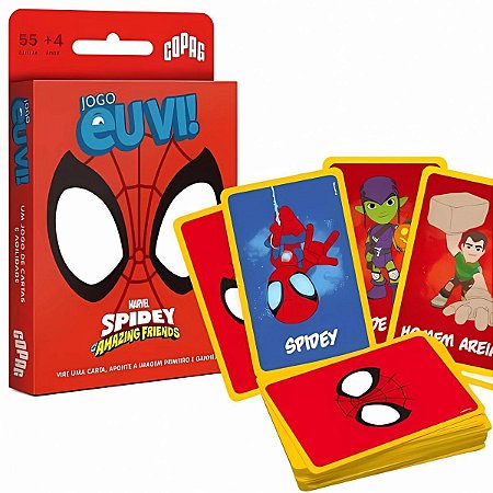 Jogo De Cartas Eu Vi! Marvel Spidey Copag 34070