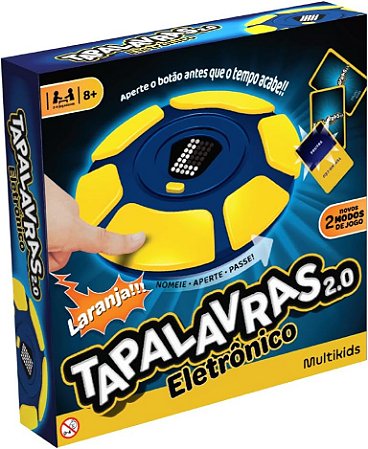 Jogo Tapalavras 2.0 Eletrônico Multikids BR2515