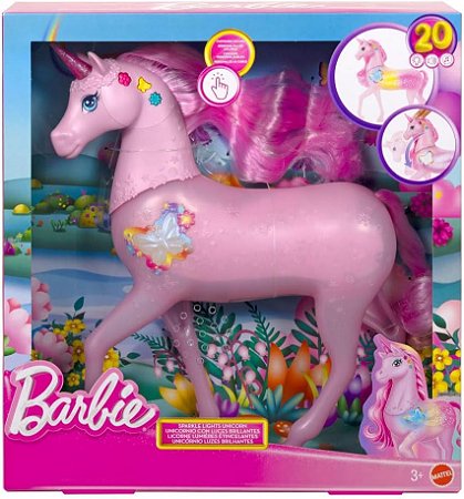 Barbie Fantasy Unicórnio Mudança de Cor Mattel JCP78