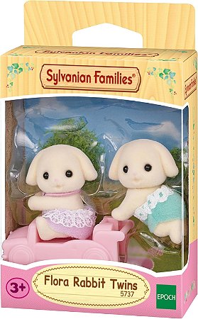 Sylvanian Families Gêmeos Coelhos Floral Epoch 5737