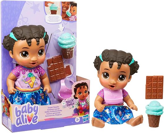 Baby Alive Tilly Tinker Guloseimas Mágicas Hasbro G1451