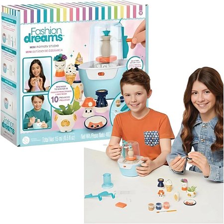 Mini Estúdio de Cerâmica de Brinquedo Fun F0151-7