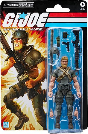 G.I. Joe Classified Retro Craig “Rock ’N Roll” McConnel Hasbro G0957