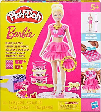 Play-Doh Barbie Babados e Laços Hasbro G1361