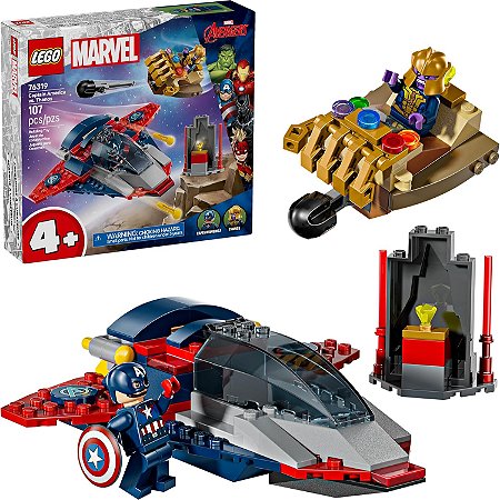 Lego Super Heroes Marvel Capitão América vs. Thanos 76319