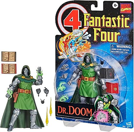Boneco Marvel Vintage Collection Dr. Doom Hasbro E9627