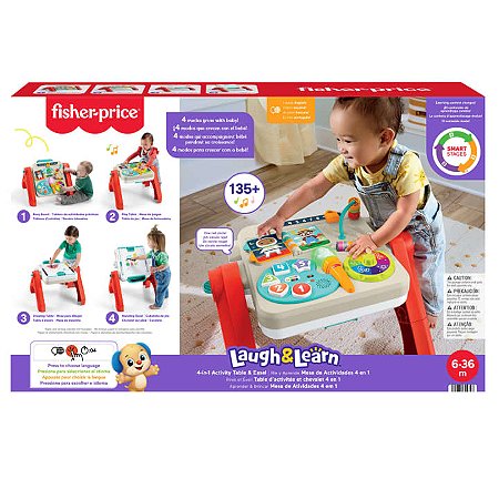 FISHER PRICE MESA DE ATIVIDADES 4 EM 1 JGW86