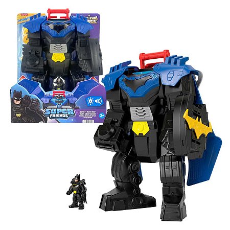 Imaginext DC Super Friends Figura de Ação Batman Mech JDL03