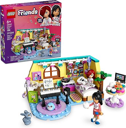 Lego Friends O Quarto da Paisley com 199pecas 42647
