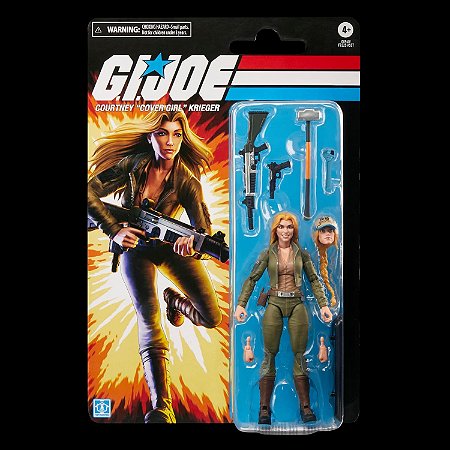 G.I. Joe Retro Cartback Courtney Cover Girl Krieger G0960