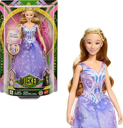 Boneca Wicked Glinda Filme For Good Mattel JFM10
