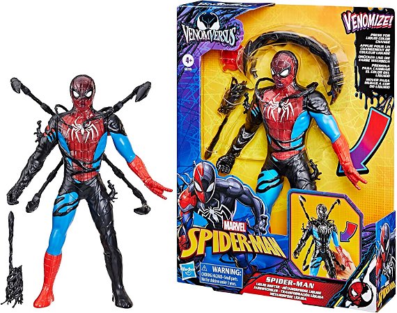 Boneco Marvel Spider-Man Metamorfose Líquida Hasbro G0728