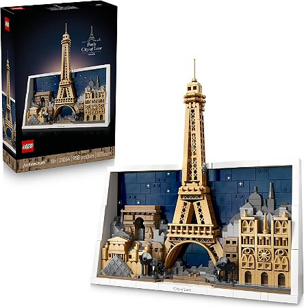 Lego Architecture Paris Cidade do Amor 21064