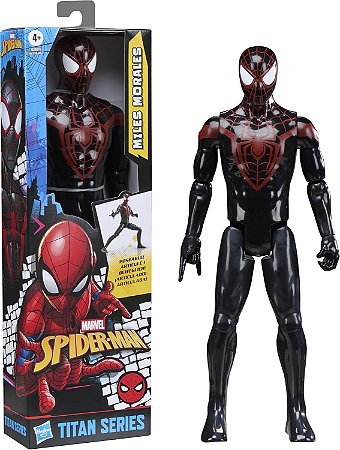 Boneco Marvel Homem-Aranha Titan Series Miles Morales Hasbro G2857