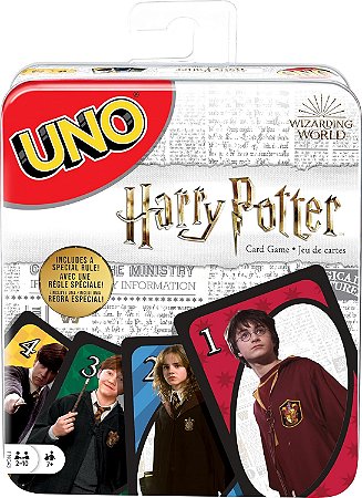 UNO Jogo de Cartas Harry Potter Mattel FNC43