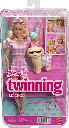 Boneca Barbie Twinning Looks Mattel JFP36