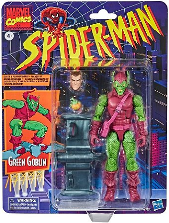 Marvel Legends Spider-Man Duende Verde Hasbro E9321