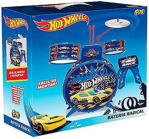 Hot Wheels Bateria Infantil Radical Fun F0005-7