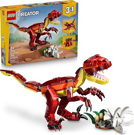 Lego Creator 3 em 1 Dinossauro Feroz 31379