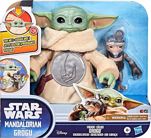 Boneco Star Wars Grogu que Abraça Hasbro G2530