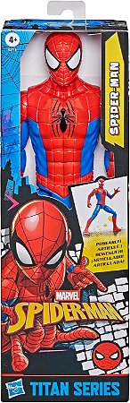 Boneco Marvel Titan Series Homem-Aranha Clássico Hasbro G2715